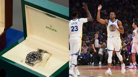 rolex stephen curry|Stephen Curry gifts Rolexes to Draymond Green, Andre Iguodala .